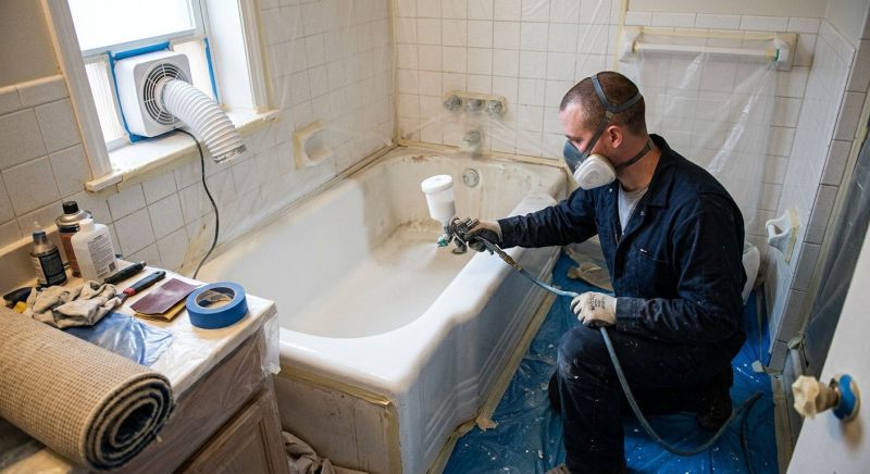 Shower Tub Resurfacing