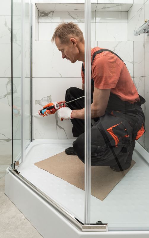 Local Shower Tub Resurfacing pros at work